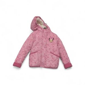 Disney Minnie Pink Knit Fabric hoodie Girls Size 7T